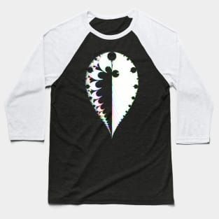 0150123-003-3500 Wireframe Inverted, Mandelbrot Baseball T-Shirt